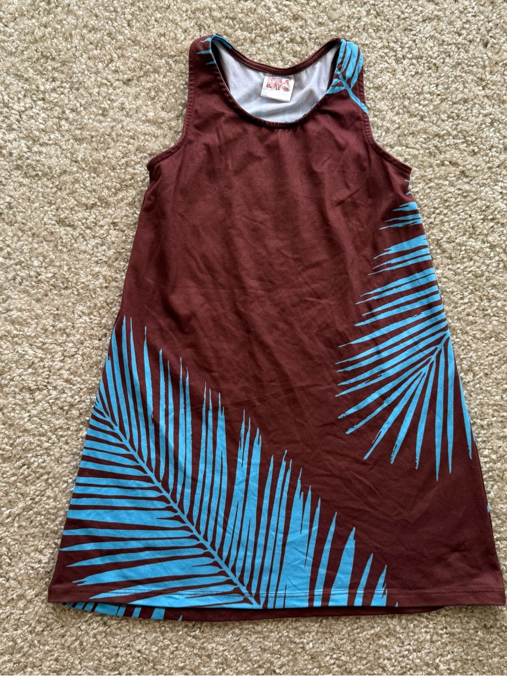 Vintage y2k hula baby 4T dress hawaii vacation toddler girl